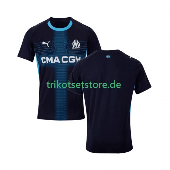 Olympique Marseille 2025-2026 Herren Trikot Auswärts Kurzarm