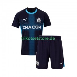 Olympique Marseille 2025-2026 Kinder Trikotset Auswärts Kurzarm