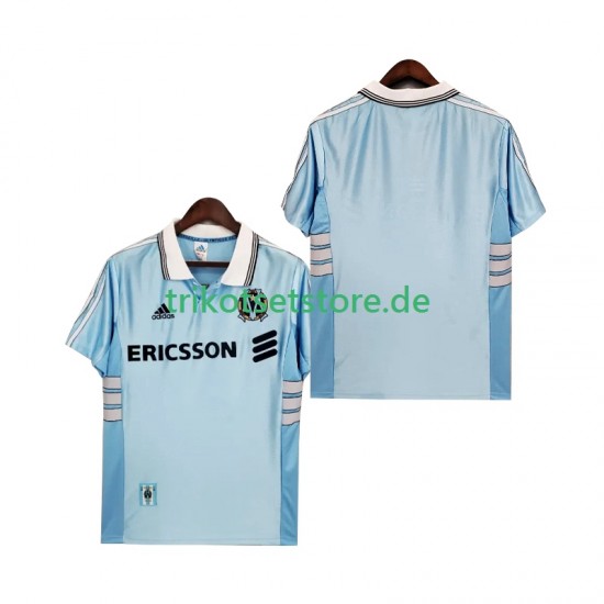 Olympique Marseille Retro 1998 1999 Herren Trikot Auswärts Kurzarm