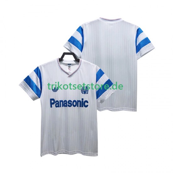 Olympique Marseille Retro 1990 Herren Trikot Heim Kurzarm