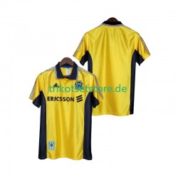 Olympique Marseille Retro 1998 1999 Herren Trikot Ausweich Kurzarm