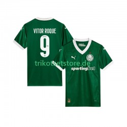 Palmeiras Vitor Roque 9 2025-2026 Herren Trikot Heim Kurzarm