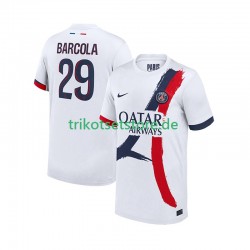 Paris Saint-Germain Bradley Barcola 29 2025-2026 Herren Trikot Auswärts Kurzarm