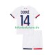 Paris Saint-Germain Desire Doue 14 2025-2026 Kinder Trikotset Auswärts Kurzarm