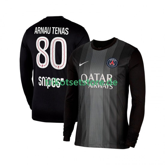 Paris Saint-Germain Torwart Arnau Tenas 80 2025-2026 Herren Trikot Heim Langarm