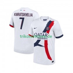 Paris Saint-Germain Khvicha Kvaratskhelia 7 2025-2026 Herren Trikot Auswärts Kurzarm