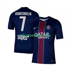 Paris Saint-Germain Khvicha Kvaratskhelia 7 2025-2026 Herren Trikot Heim Kurzarm