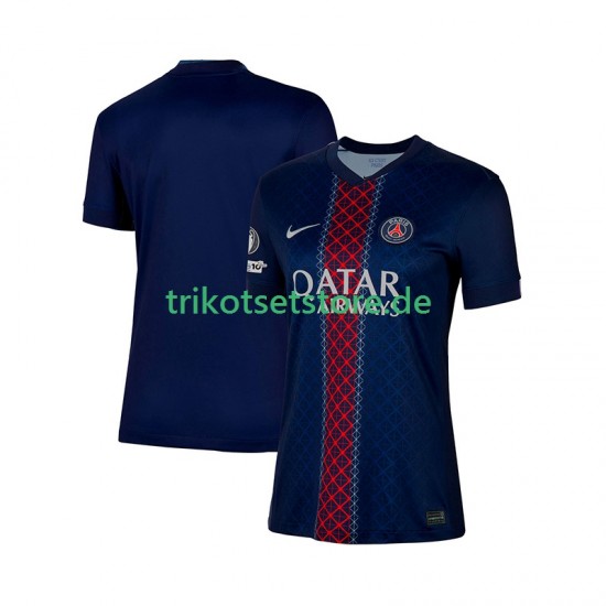 Paris Saint-Germain 2025-2026 Frauen Trikot Heim Kurzarm