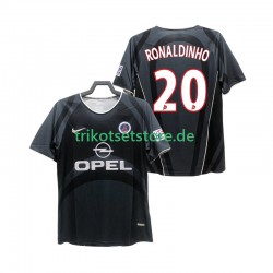 Paris Saint-Germain RONALDINHO 20 Retro 2001 2002 Herren Trikot Ausweich Kurzarm