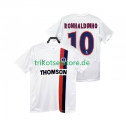 Paris Saint-Germain RONHALDINHO 10 Retro 2002 2003 Herren Trikot Auswärts Kurzarm