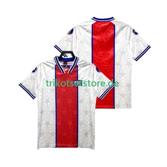 Paris Saint-Germain Retro 1994 1995 Herren Trikot Auswärts Kurzarm