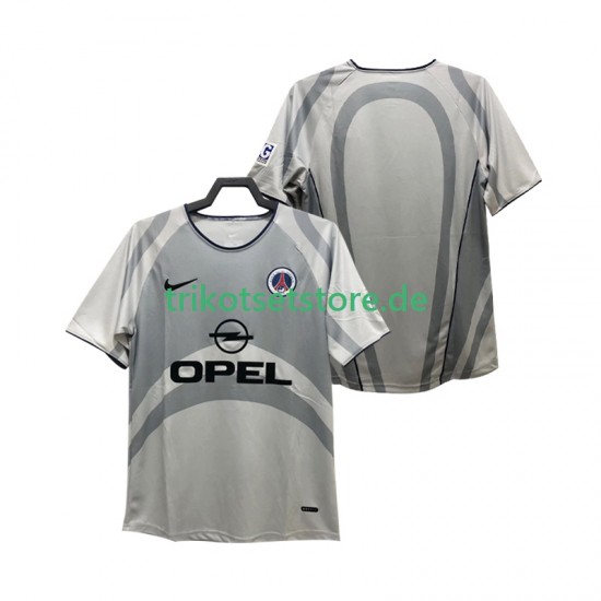 Paris Saint-Germain Retro 2001 2002 Herren Trikot Auswärts Kurzarm