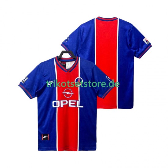 Paris Saint-Germain Retro 1995 1996 Herren Trikot Heim Kurzarm