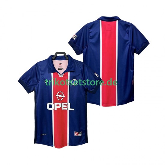 Paris Saint-Germain Retro 1998 1999 Herren Trikot Heim Kurzarm