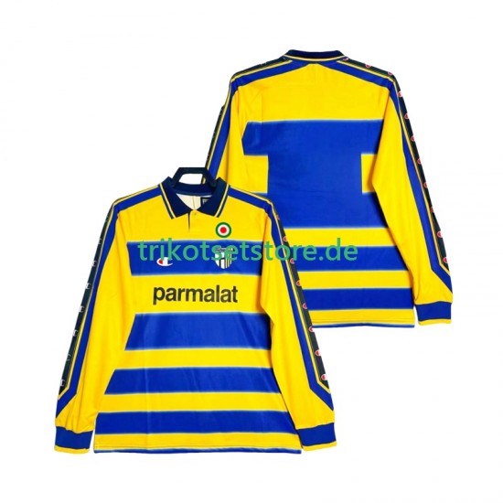 Parma Retro 1999 2000 Herren Trikot Heim Langarm