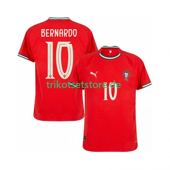 Portugal Bernardo Silva 10 2025-2026 Herren Trikot Heim Kurzarm