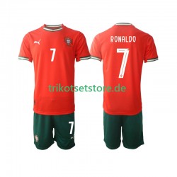 Portugal Cristiano Ronaldo 7 2025 Kinder Trikotset Heim Kurzarm