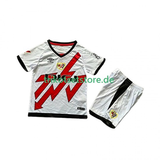 Rayo Vallecano 2024-2025 Kinder Trikotset Auswärts Kurzarm