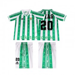 Betis Sevilla Tomas Olias 20 Retro 1996 1997 Kinder Trikotset Heim Kurzarm