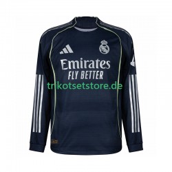 Real Madrid 2025-2026 Herren Trikot Auswärts Langarm