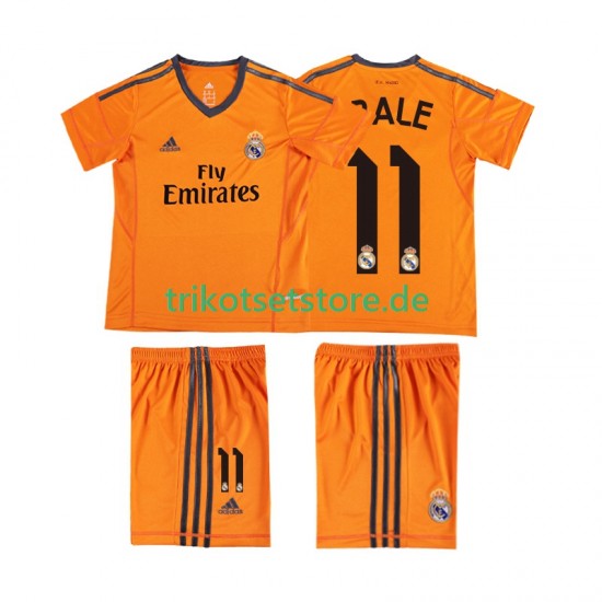 Real Madrid BALE 11 Retro 2013 2014 Kinder Trikotset Ausweich Kurzarm