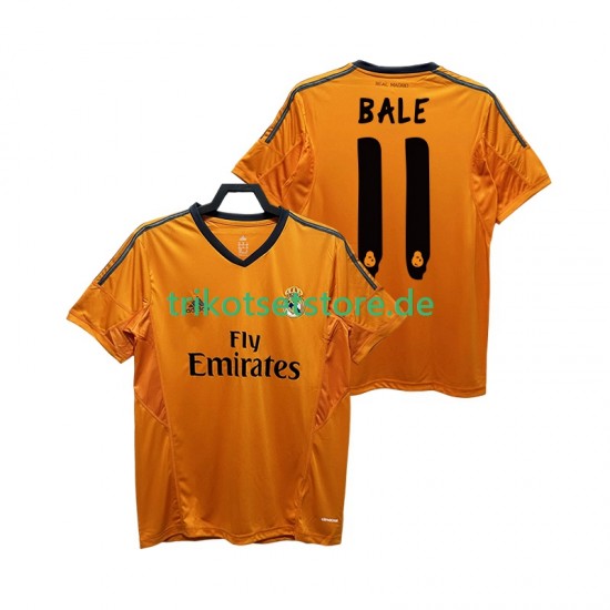 Real Madrid BALE 11 Retro 2013 2014 Herren Trikot Ausweich Kurzarm