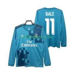 Real Madrid BALE 11 Retro 2017 2018 Herren Trikot Ausweich Langarm