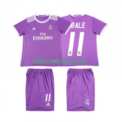 Real Madrid Bale 11 Retro 2016 2017 Kinder Trikotset Auswärts Kurzarm