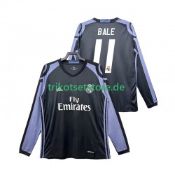 Real Madrid Bale 11 Retro 2016 2017 Herren Trikot Ausweich Langarm
