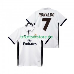 Real Madrid CRISTIANO RONALDO 7 Retro 2017 2018 Herren Trikot Heim Kurzarm