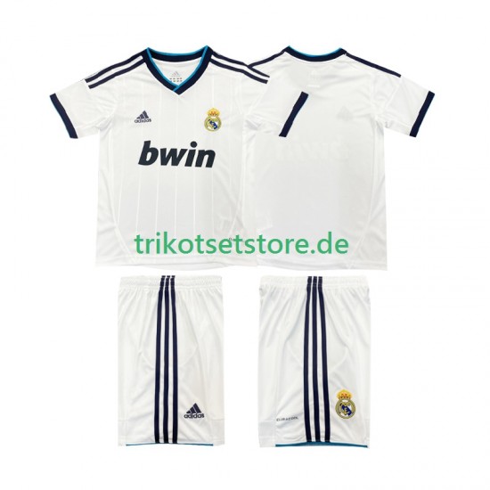 Real Madrid Retro 2012 2013 Kinder Trikotset Heim Kurzarm