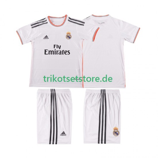 Real Madrid Retro 2013 2014 Kinder Trikotset Heim Kurzarm