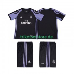 Real Madrid Retro 2016 2017 Kinder Trikotset Ausweich Kurzarm