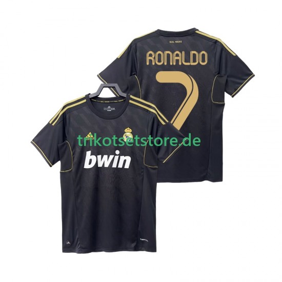 Real Madrid Cristiano Ronaldo 7 Retro 2011 2012 Herren Trikot Auswärts Kurzarm