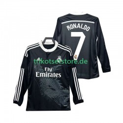 Real Madrid Cristiano Ronaldo 7 Retro 2014 2015 Herren Trikot Ausweich Langarm