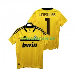 Real Madrid Torwart I.CASILLAS 1 Retro 2011 2012 Herren Trikot Heim Kurzarm