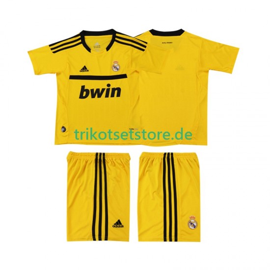 Real Madrid Torwart Retro 2011 2012 Kinder Trikotset Heim Kurzarm