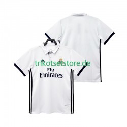 Real Madrid Retro 2017 2018 Herren Trikot Heim Kurzarm