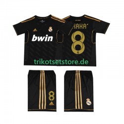 Real Madrid KAKA 8 Retro 2011-2012 Kinder Trikotset Auswärts Kurzarm