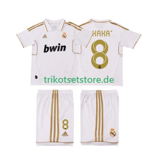 Real Madrid KAKA 8 Retro 2011 2012 Kinder Trikotset Heim Kurzarm