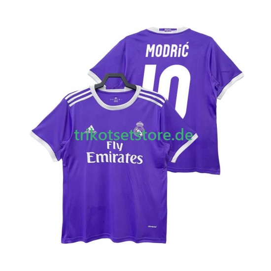 Real Madrid Modrić LUCA 10 Retro 2016 2017 Herren Trikot Auswärts Kurzarm