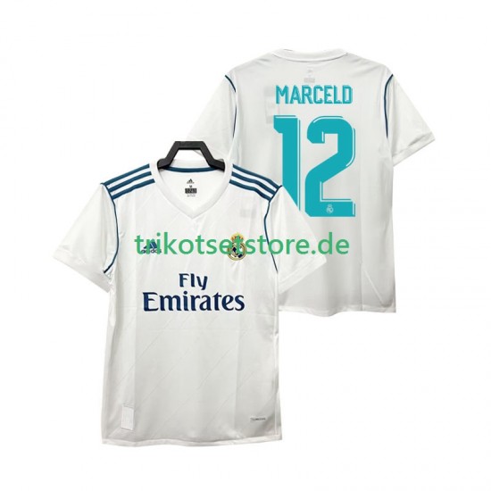 Real Madrid MARCELD 12 Retro 2017 2018 Herren Trikot Heim Kurzarm