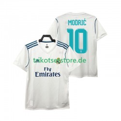 Real Madrid Modrić 10 Retro 2017 Herren Trikot Heim Kurzarm