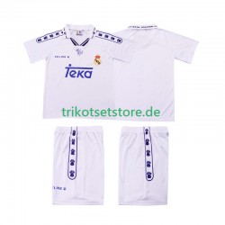 Real Madrid Retro 1994 1996 Kinder Trikotset Heim Kurzarm