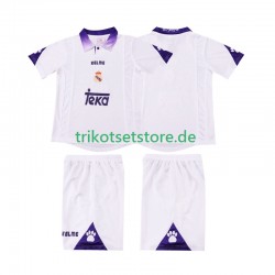 Real Madrid Retro 1997 1998 Kinder Trikotset Heim Kurzarm