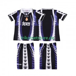 Real Madrid Retro 1997 1998 Kinder Trikotset Ausweich Kurzarm
