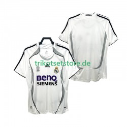 Real Madrid Retro 2006 2007 Herren Trikot Heim Kurzarm