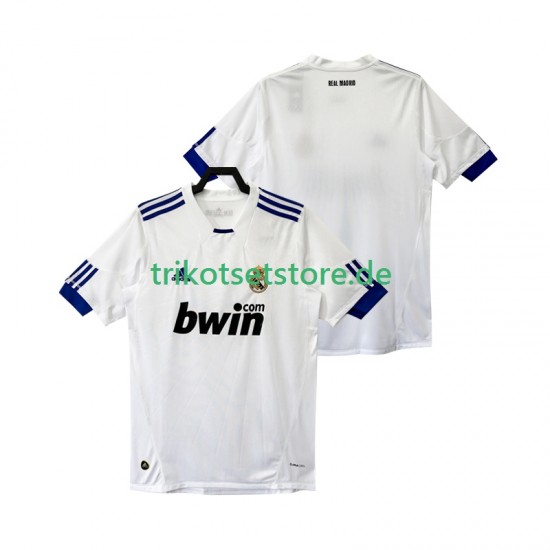 Real Madrid Retro 2010 2011 Herren Trikot Heim Kurzarm