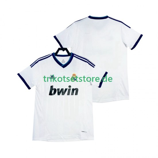 Real Madrid Retro 2012 2013 Herren Trikot Heim Kurzarm