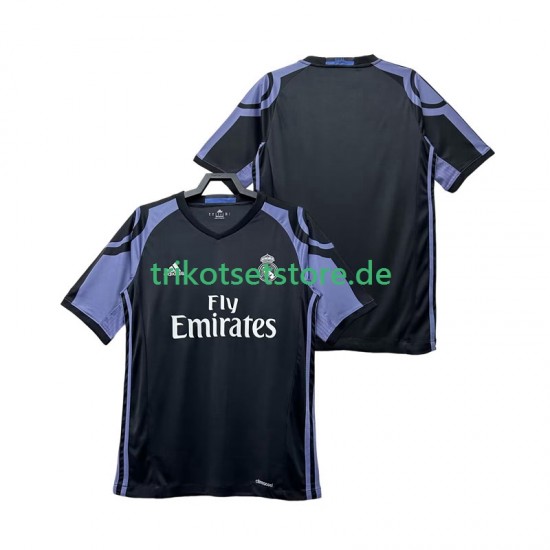 Real Madrid Retro 2016 2017 Herren Trikot Ausweich Kurzarm